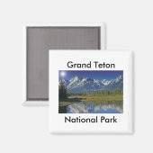 Grand Teton National Park Series 4 Magneet (Voorkant / Achterkant)