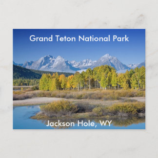 Grand Teton National Park Series 6 Briefkaart