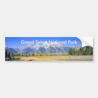 Grand Teton National Park Series 7 Bumpersticker