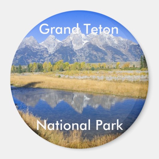 Grand Teton National Park Series 7 Magneet (Voorkant)