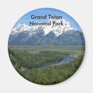 Grand Teton National Park Series 8 Magneet