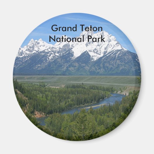 Grand Teton National Park Series 8 Magneet (Voorkant)