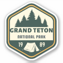 Grand Teton National Park Sticker
