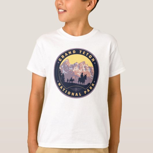 Grand Teton National Park T-shirt (Voorkant)