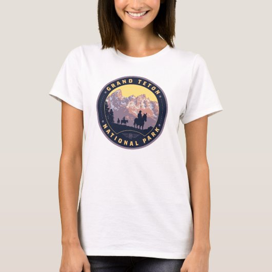 Grand Teton National Park T-shirt (Voorkant)