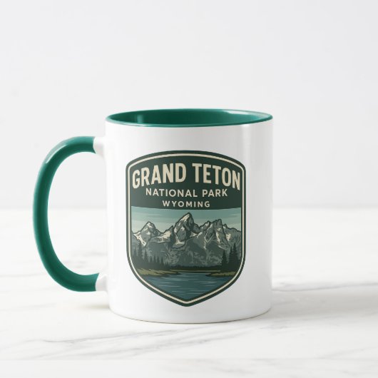 Grand Teton National Park Travel Mug Mok (Links)