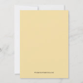 Grand Teton National Park Uitnodiging voor bruilof (Achterkant)