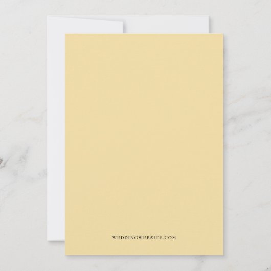 Grand Teton National Park Uitnodiging voor bruilof (Achterkant)