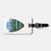 Grand Teton National Park Wyoming Arrowhead Bagagelabel (Voorkant horizontaal)