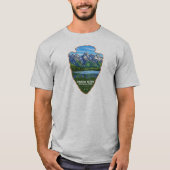 Grand Teton National Park Wyoming Arrowhead T-shirt (Voorkant)