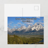 Grand Teton National Park Wyoming Briefkaart (Voorkant / Achterkant)