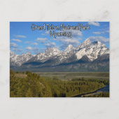 Grand Teton National Park Wyoming Briefkaart (Voorkant)