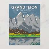 Grand Teton National Park Wyoming  Briefkaart (Voorkant)