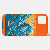Grand Teton National Park Wyoming  Case-Mate iPhone Case (Achterkant (horizontaal))