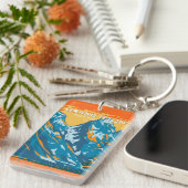 Grand Teton National Park Wyoming Double Sided Sleutelhanger (Voorkant Rechts)