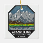 Grand Teton National Park Wyoming  Keramisch Ornament (Voorkant)