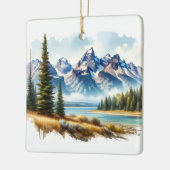 Grand Teton National Park Wyoming Keramisch Ornament (Links)
