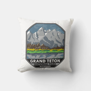 Grand Teton National Park Wyoming  Kussen