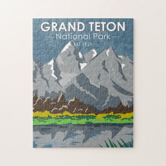 Grand Teton National Park Wyoming  Legpuzzel (Verticaal)