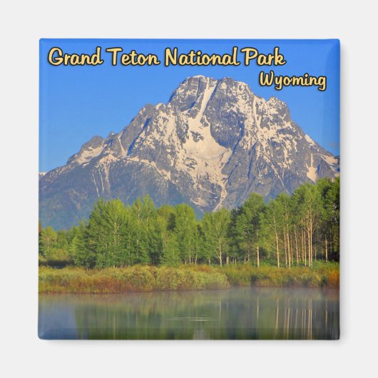 Grand Teton National Park Wyoming Magneet (Voorkant)