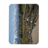 Grand Teton National Park Wyoming Magnet Magneet (Verticaal)
