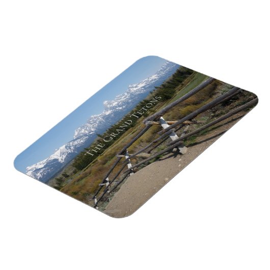 Grand Teton National Park Wyoming Magnet Magneet (Linkerzijde)