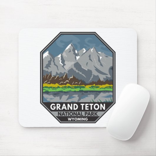 Grand Teton National Park Wyoming Muismat (Met muis)