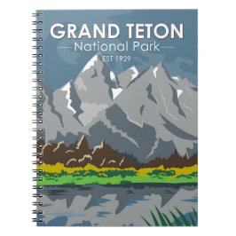Grand Teton National Park Wyoming  Notitieboek