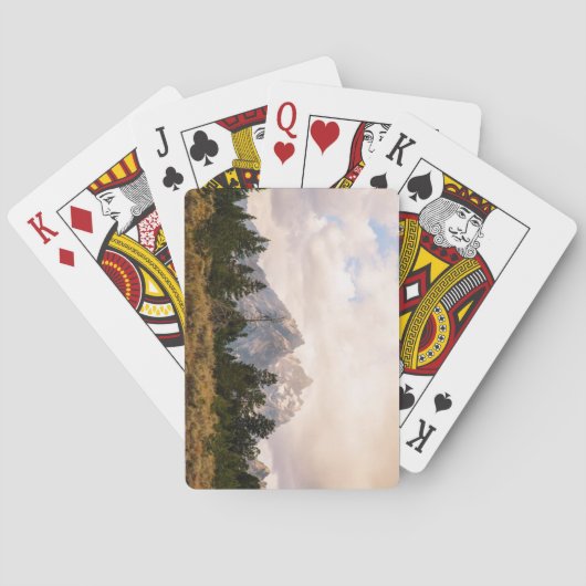 Grand Teton National Park, Wyoming Pokerkaarten (Achterkant)