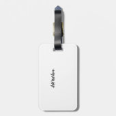 Grand Teton National Park Wyoming Reizen Bagagelabel (Achterkant verticaal)