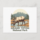 Grand Teton National Park Wyoming Reizen Briefkaart (Voorkant)