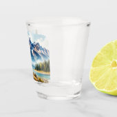 Grand Teton National Park Wyoming Shot Glas (Rechts)