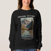 Grand Teton National Park, Wyoming Sweatshirt (Voorkant)