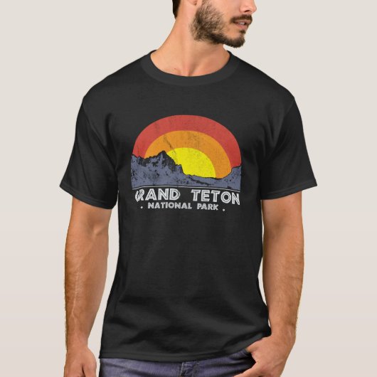 Grand Teton National Park Wyoming T-shirt (Voorkant)