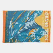 Grand Teton National Park Wyoming  Theedoek (Horizontaal)