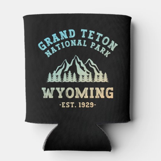 Grand Teton National Park Wyoming USA Blikjeskoeler (Achterkant)