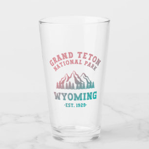 Grand Teton National Park Wyoming USA Gradient Glas