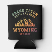 Grand Teton National Park Wyoming USA Gradiënt T-S Blikjeskoeler (Achterkant)