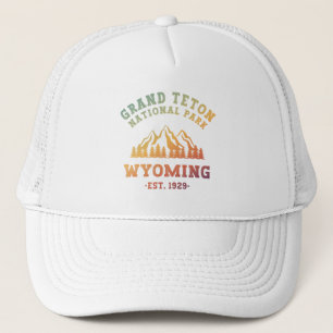 Grand Teton National Park Wyoming USA Gradient Trucker Pet