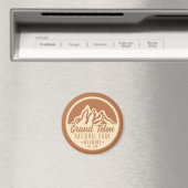 Grand Teton National Park Wyoming USA Magneet (Insitu (Vaatwasser))