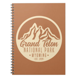 Grand Teton National Park Wyoming USA Notitieboek