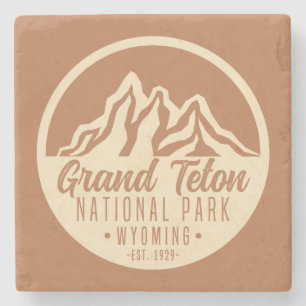 Grand Teton National Park Wyoming USA Stenen Onderzetter