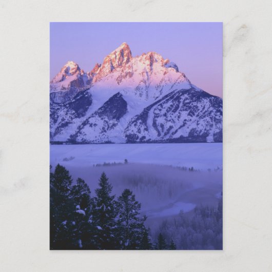 GRAND TETON NATIONAL PARK, WYOMING. Verenigde Stat Briefkaart (Voorkant)