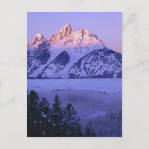 GRAND TETON NATIONAL PARK, WYOMING. Verenigde Stat Briefkaart