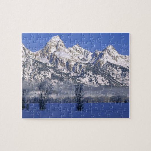 GRAND TETON NATIONAL PARK, WYOMING. VS. Mist & Legpuzzel (Horizontaal)