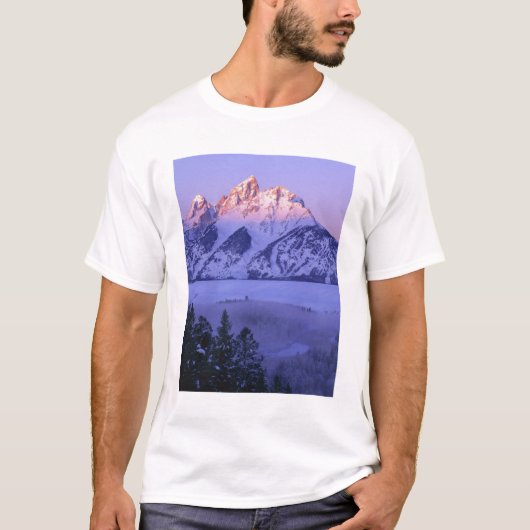 GRAND TETON NATIONAL PARK, WYOMING. VS. Mist & T-shirt (Voorkant)
