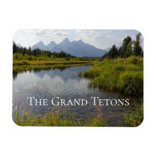 Grand Teton National Park Wyoming weerspiegelingen Magneet