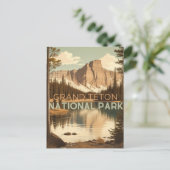 GRAND TETON NATIOONAAL PARK BRIEFKAART (Staand voorkant)