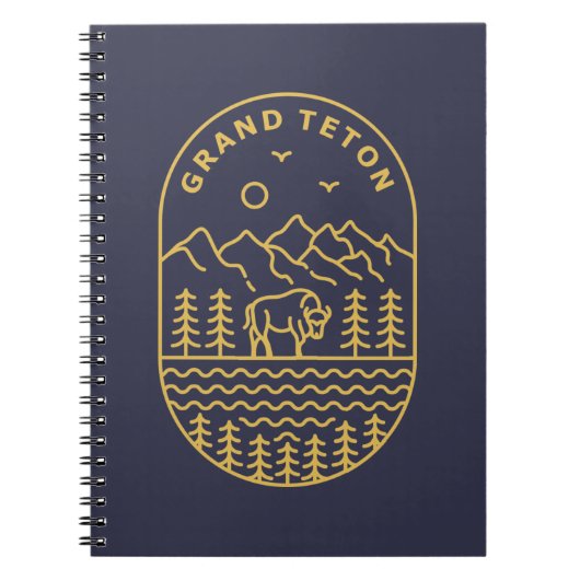 Grand Teton Notitieboek (Voorkant)