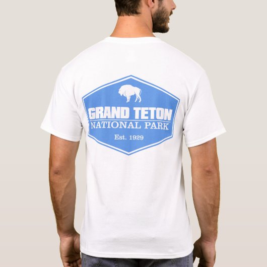 Grand Teton NP 3 T-shirt (Achterkant)